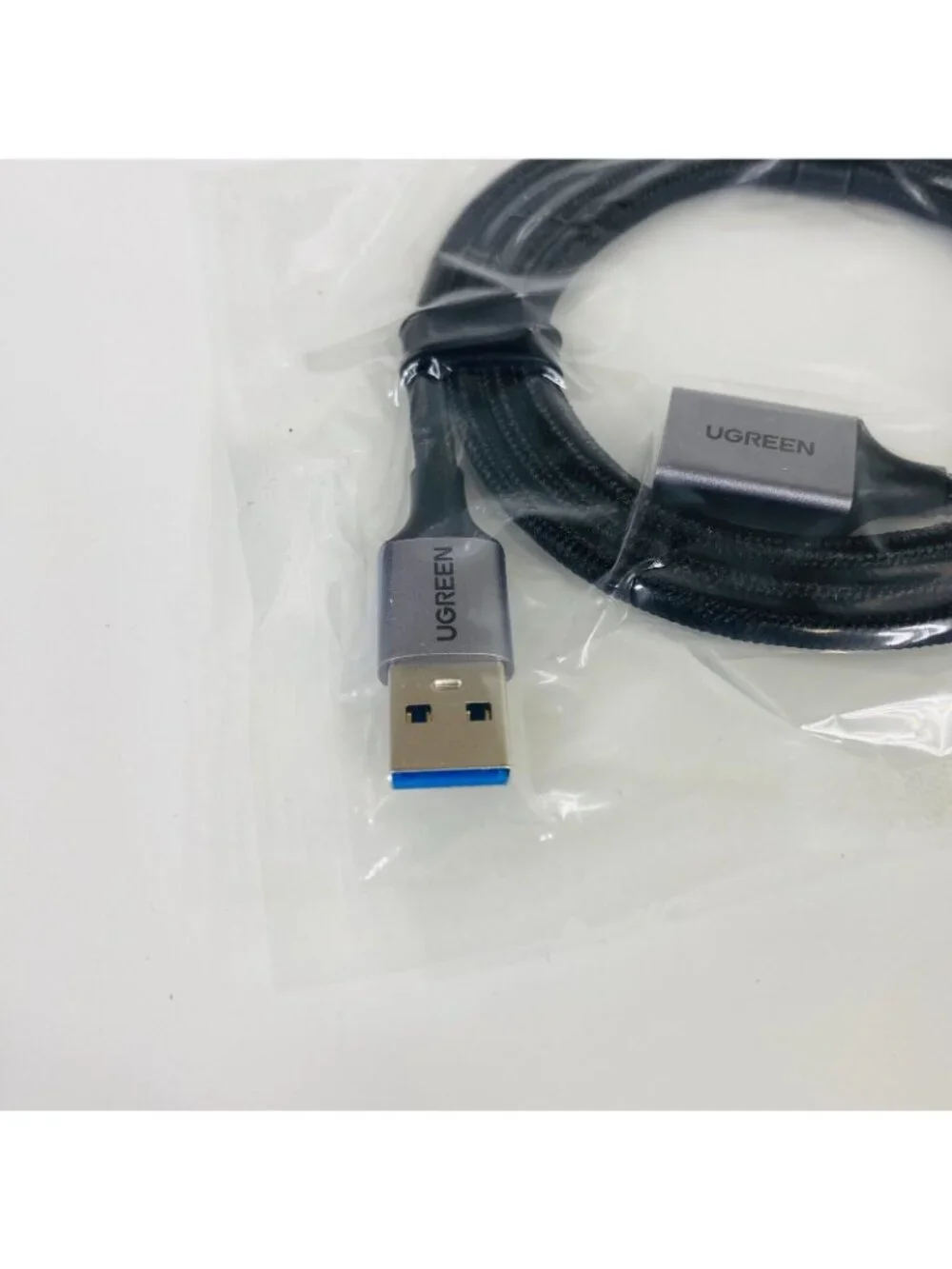 Ugreen USB 3.0 Male To Female Extension Cable 3ft Nylon Braided 2-Pack New